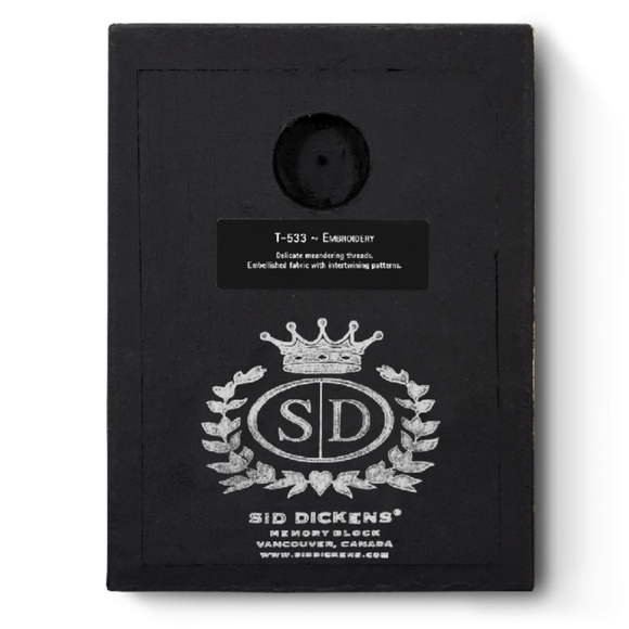 Sid Dickens Memory Block T 533 Embroidery Wall Decor Tile - Picture 2 of 3